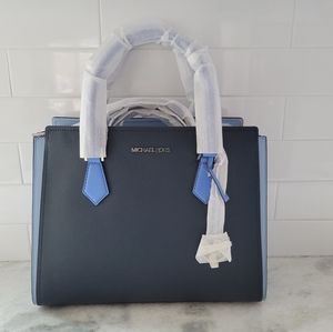 Michael Kors Hope Large Saffiano Leather Satchel